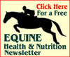 Free Equine Health and Nutrition Newsletter!